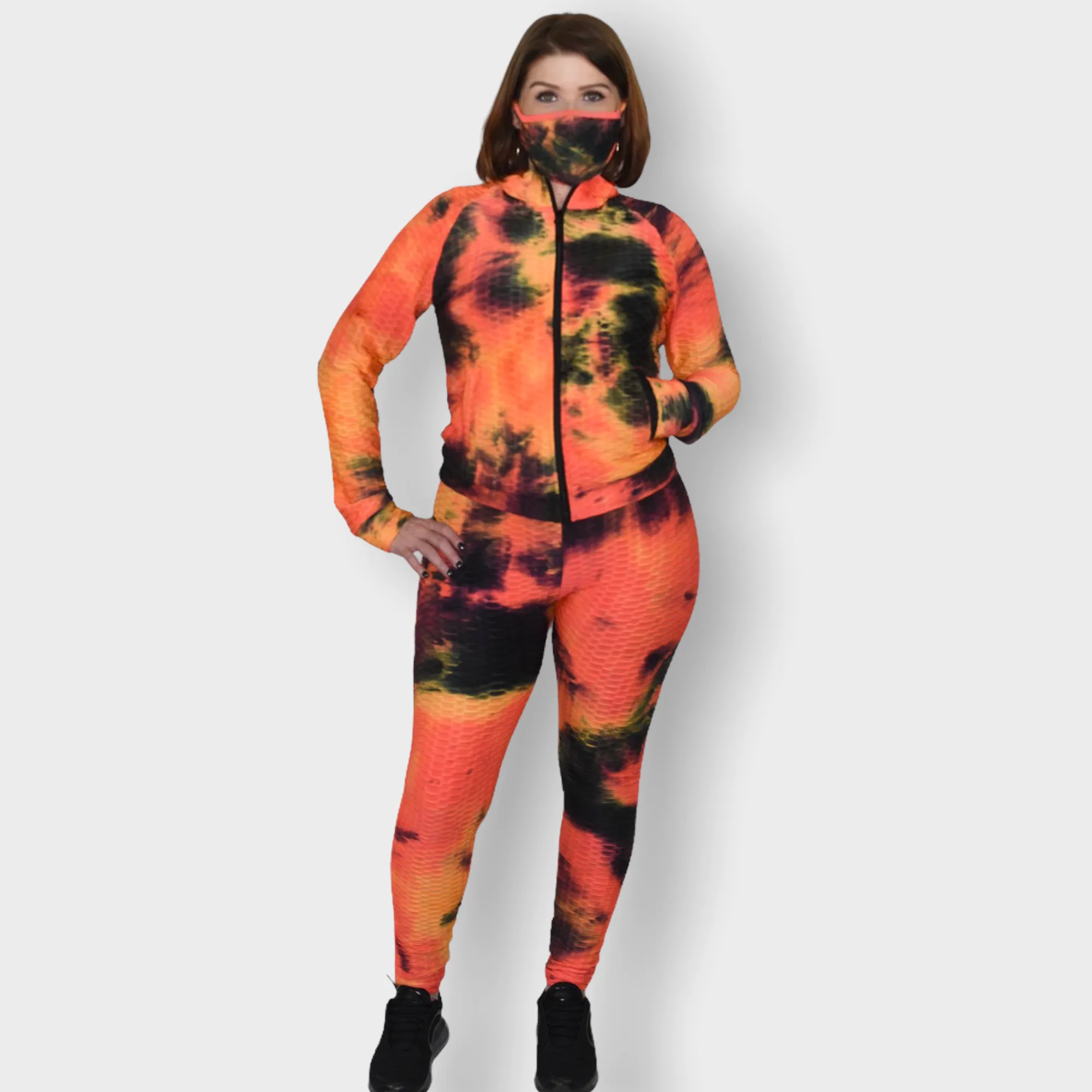 Tie-Dye Tracksuit w/mask