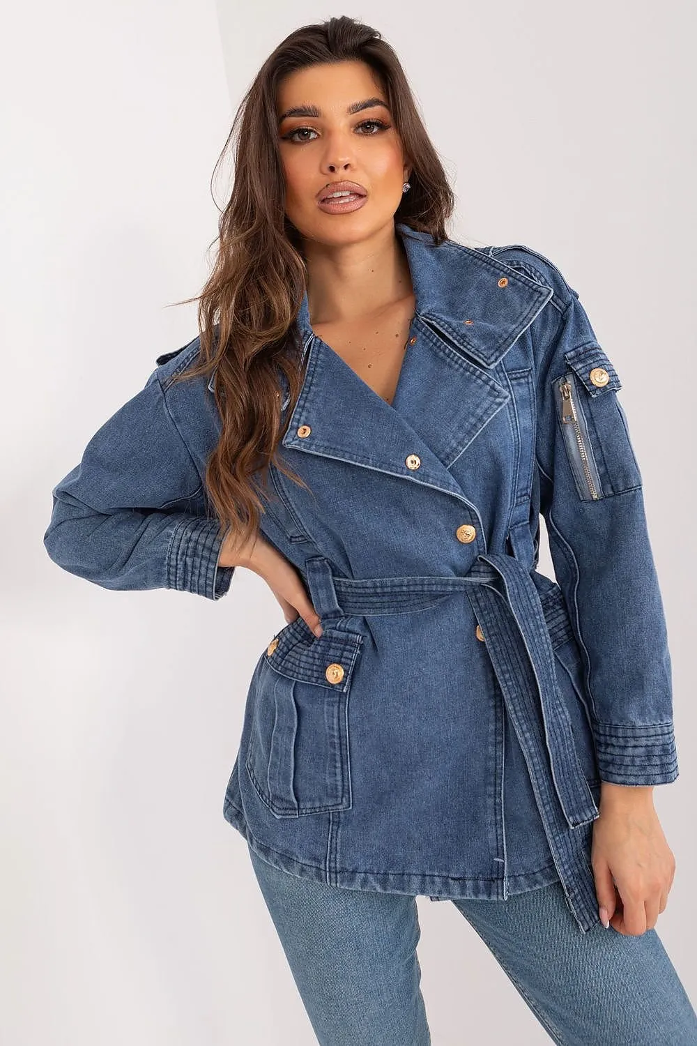 UrbanComfort Snap Closure Denim