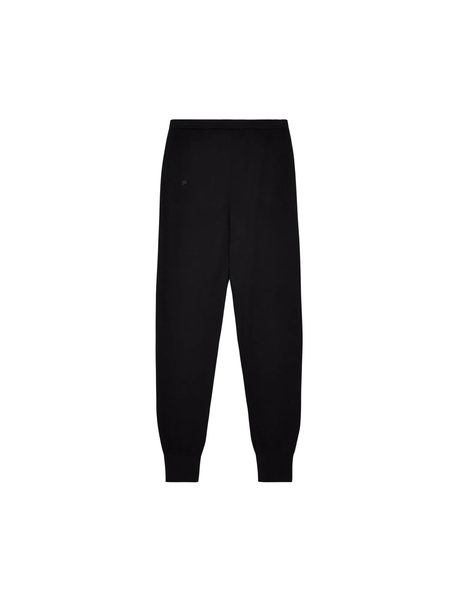 Womens DNA Regenerative Merino Wool Track Pantsblack