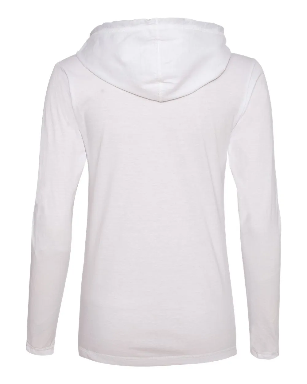 Womens Lightweight Long Sleeve - White/ Dark Grey